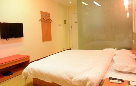 Thank Inn Chain Hotel Henan Xinyang Train Station Gongqu Road Dış mekan fotoğraf